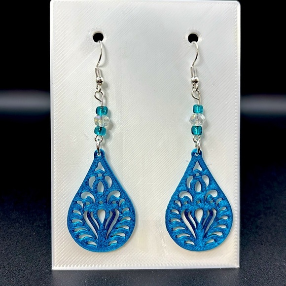 Teardrop Earrings - Picture 5 of 6